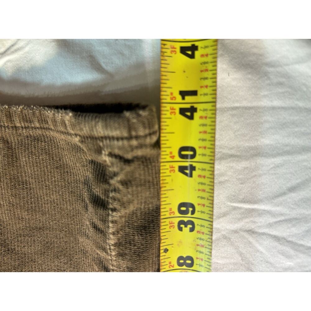 Vntg Polo Ralph Lauren Corduroy Relaxed Pants Mens 40x30 Brown Straight Leg - Picture 3 of 10